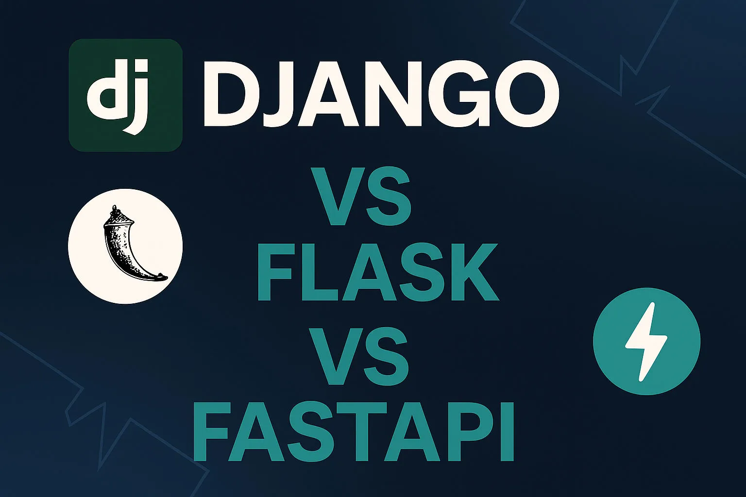 Blog post image for Django vs Flask vs FastAPI